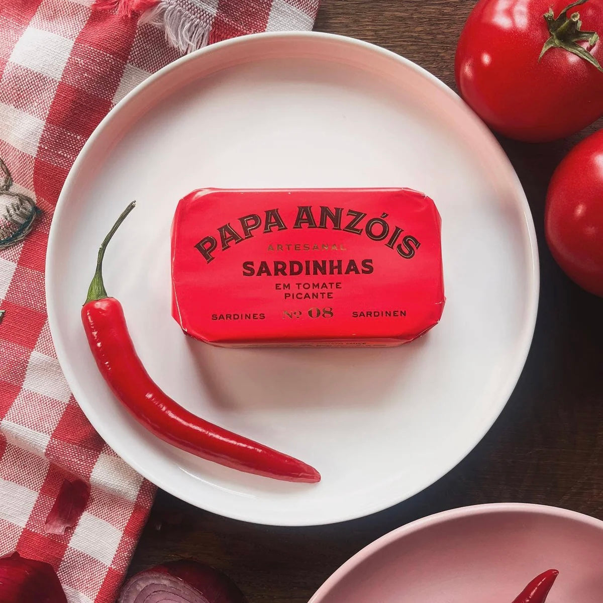 Sardines in spicy tomato sauce | Papa Anzóis