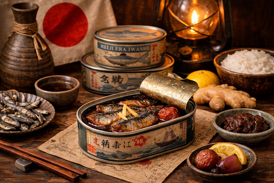 Sardinė – pirmoji Japonijoje konservuota žuvis