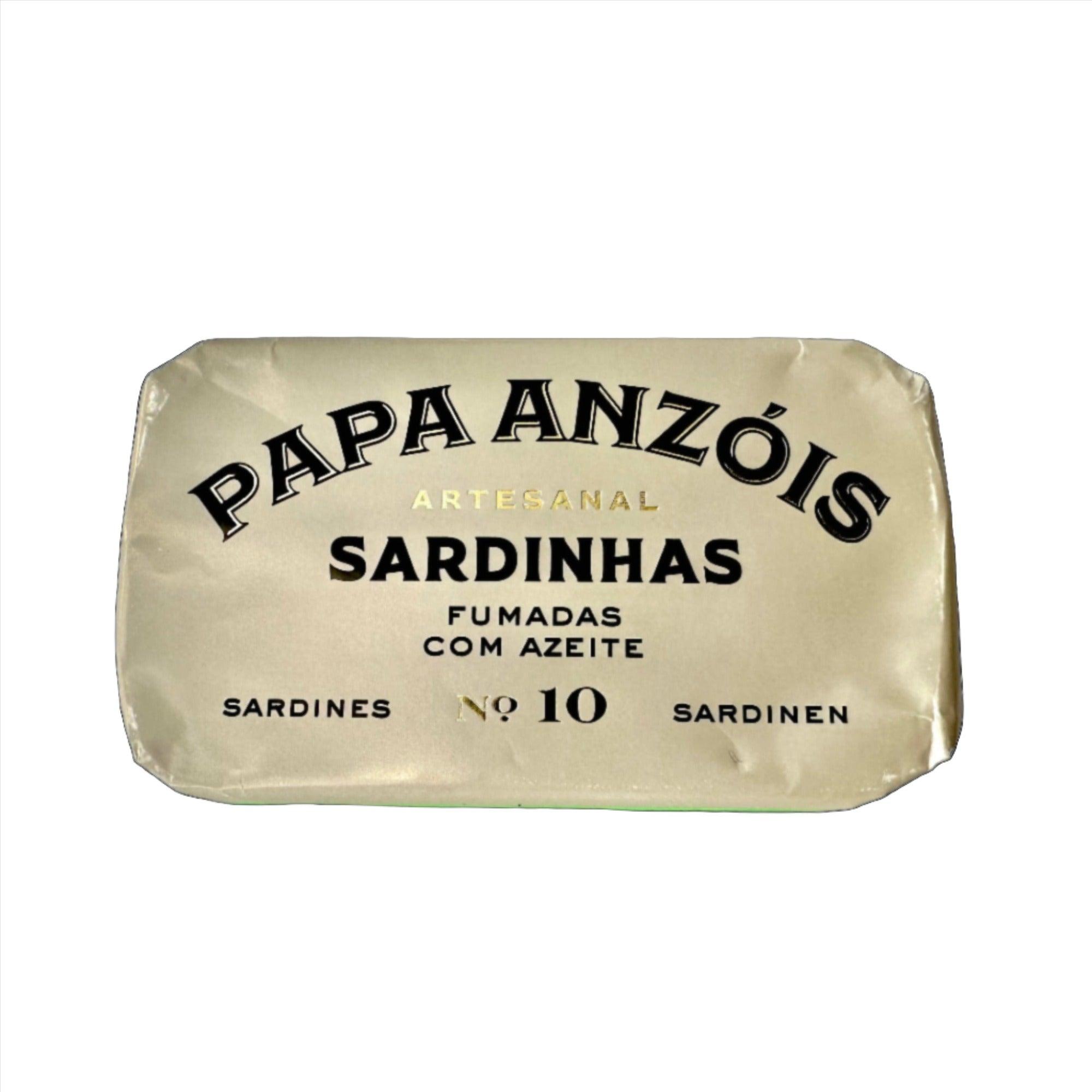 Real smoke sardines in olive oil | Papa Anzóis