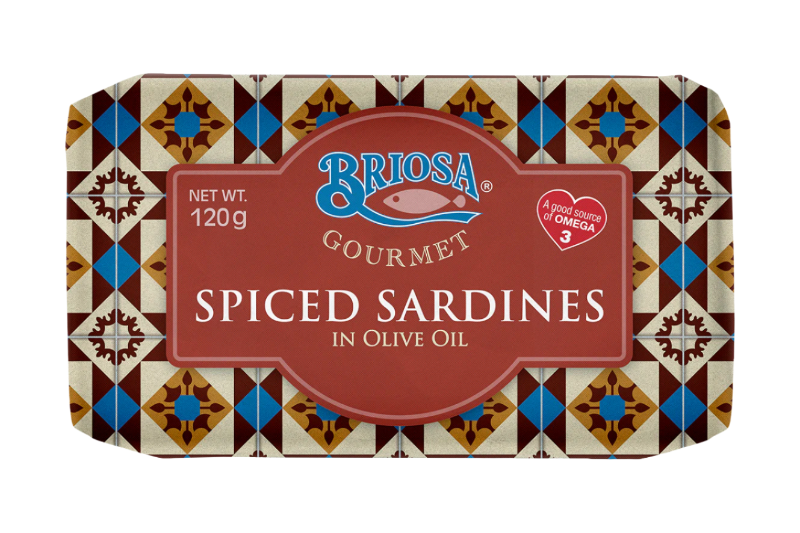 Sardines in spicy olive oil | Briosa Gourmet
